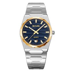 Skmei 9382TGDBU silver/gold/blue