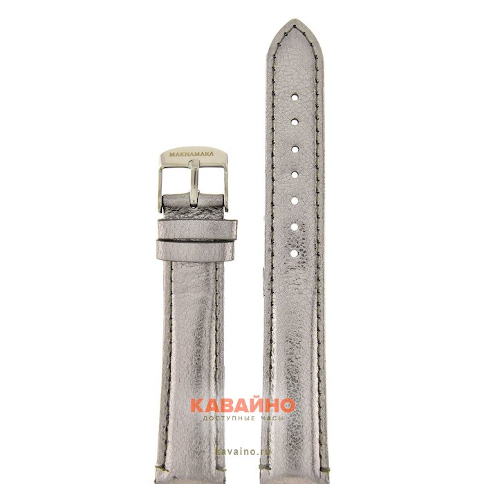 MAKNAMARA 18 мм т.сереб сер заст-1 МР-18111 купить в часовом интернет-магазине