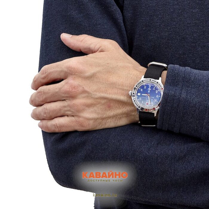 ВОСТОК 2416 (921289) ремень текстиль (фото 5)