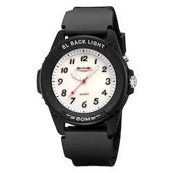 Skmei 2433BKWT-AC black/white-number