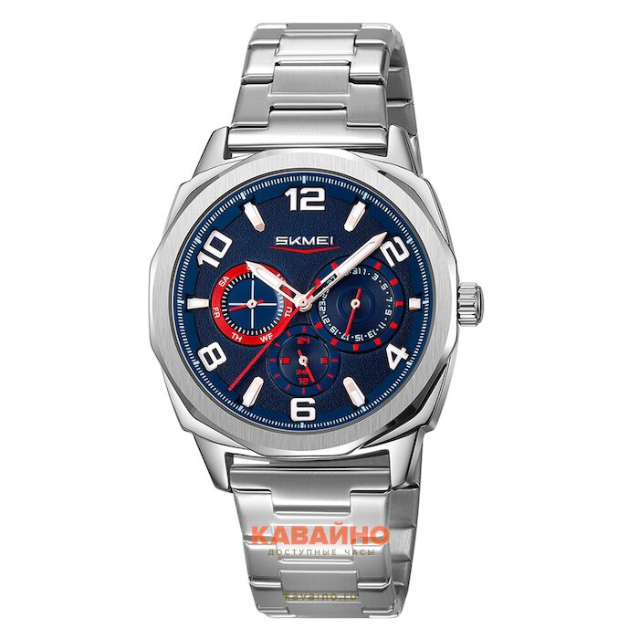 Skmei 9350SIBU silver/blue (фото 2)