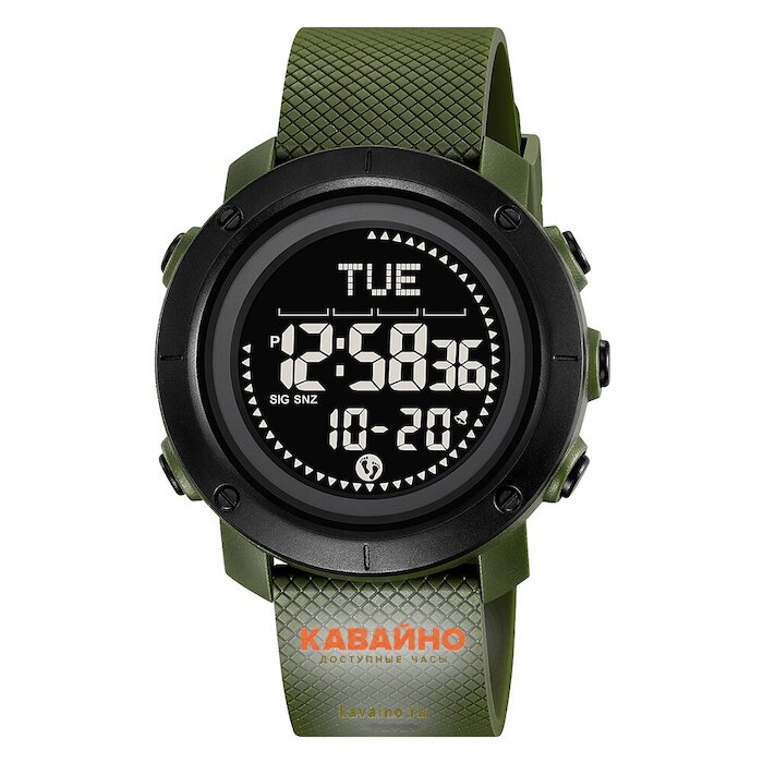 Skmei 2620AG army green-tpu купить в часовом интернет-магазине