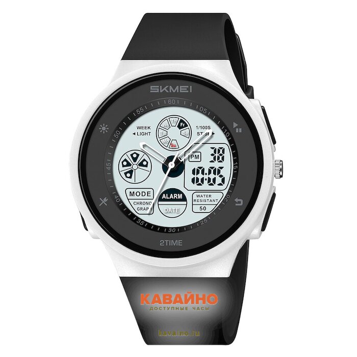Skmei 2346WTBK white/black (фото 2)