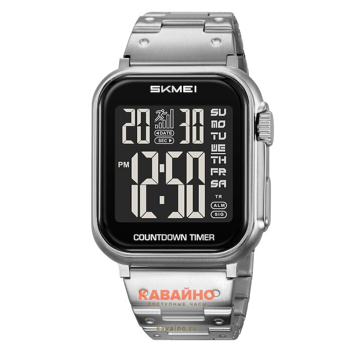 Skmei 2447SIBK black/silver (фото 2)