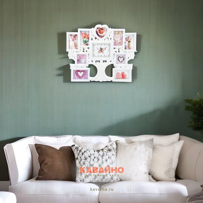 LA MINOR HW-1708-1 бел мультирамка (фото 2)