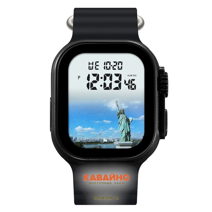 Skmei 2249BK-C black-goodess of liberty (фото 2)