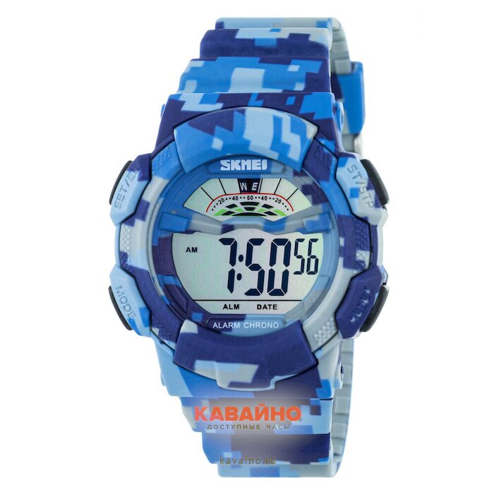 Skmei 2153CMBU blue camo (фото 2)