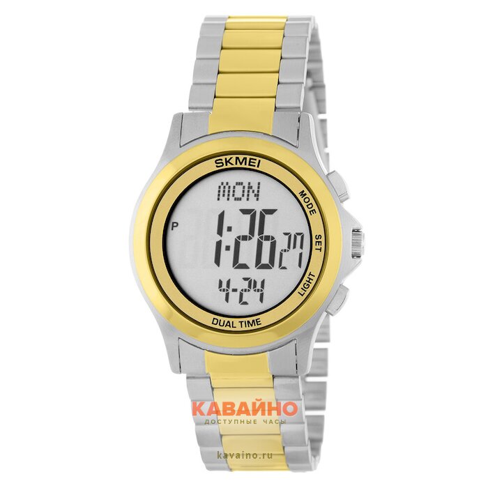 Skmei 2271TGD silver gold (фото 2)