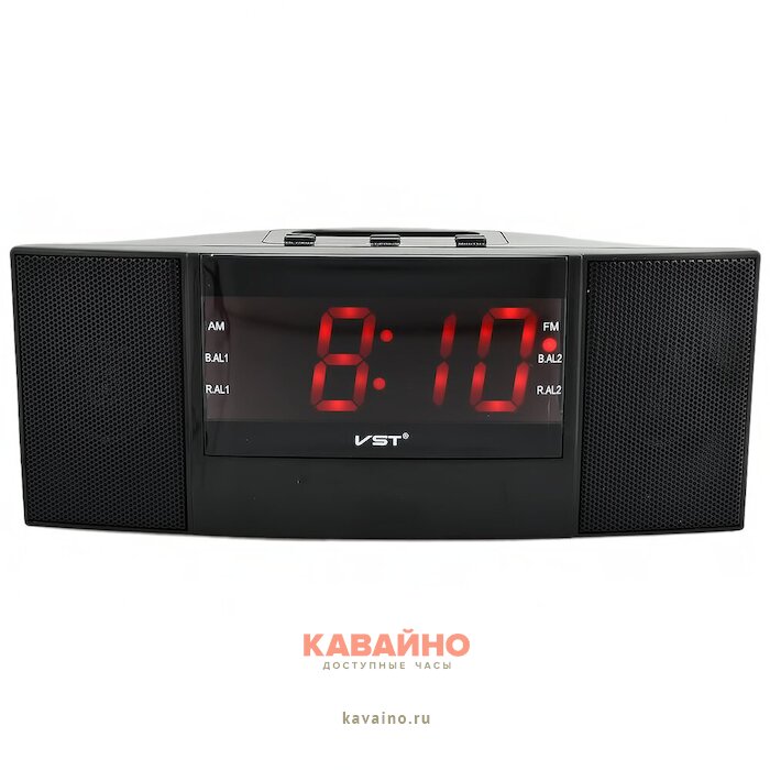 VST907-1 220В+ радио красн.цифры+ блок купить в часовом интернет-магазине