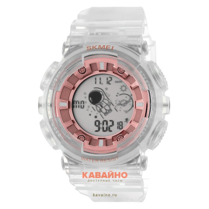 Skmei 2035WTRG transparent white/rose gold (фото 2)