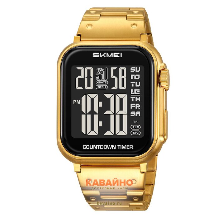 Skmei 2447GDBK  gold/black (фото 2)