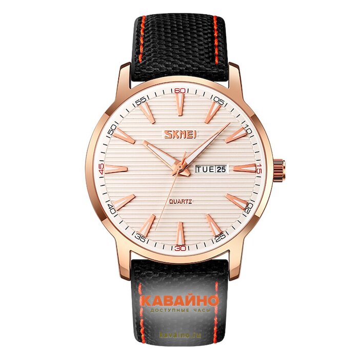 Skmei 9303RGSI rose gold/silver (фото 2)