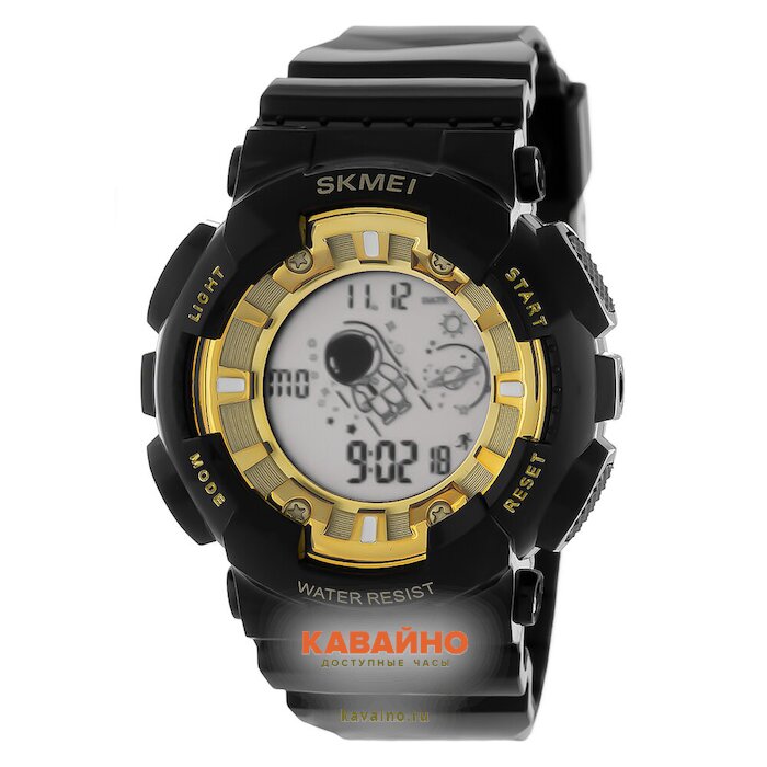 Skmei 2035BKGDWT black/gold-white (фото 2)