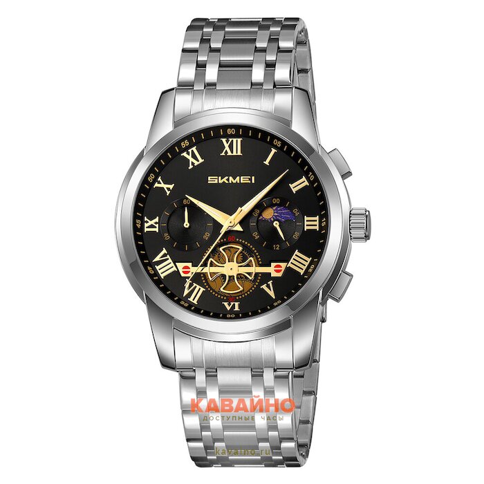 Skmei 9394SIBK siver-black купить в часовом интернет-магазине