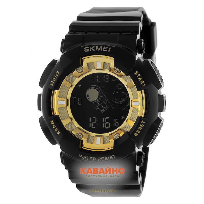 Skmei 2035BKGDBK black/gold-black (фото 2)