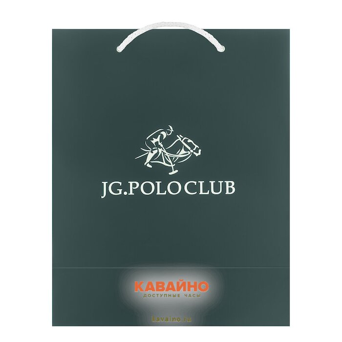 Пакет подарочный для часов Jg.Polo Club зеленый купить в часовом интернет-магазине