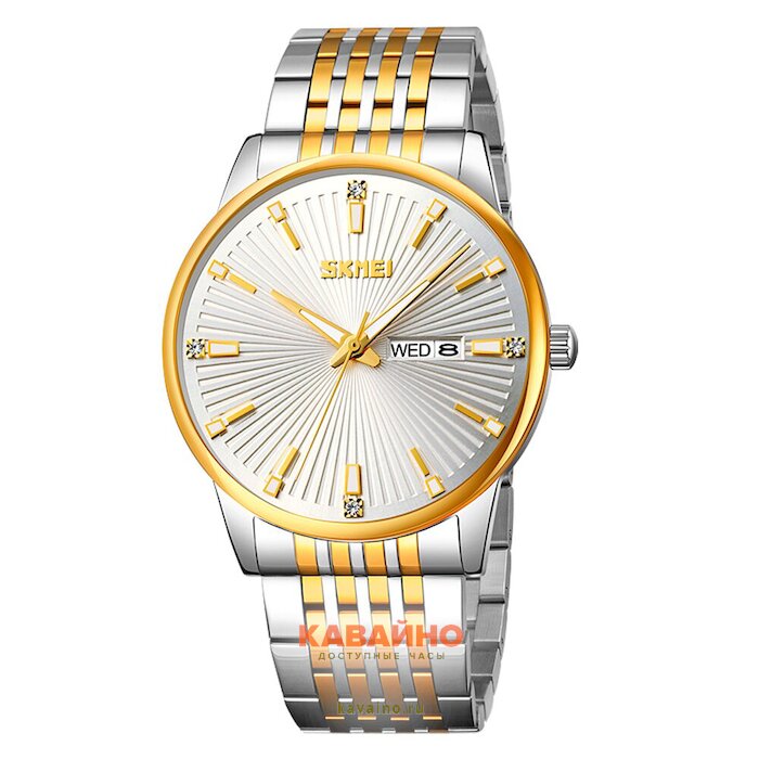 Skmei 9323TGDSI silver/gold-silver (фото 2)