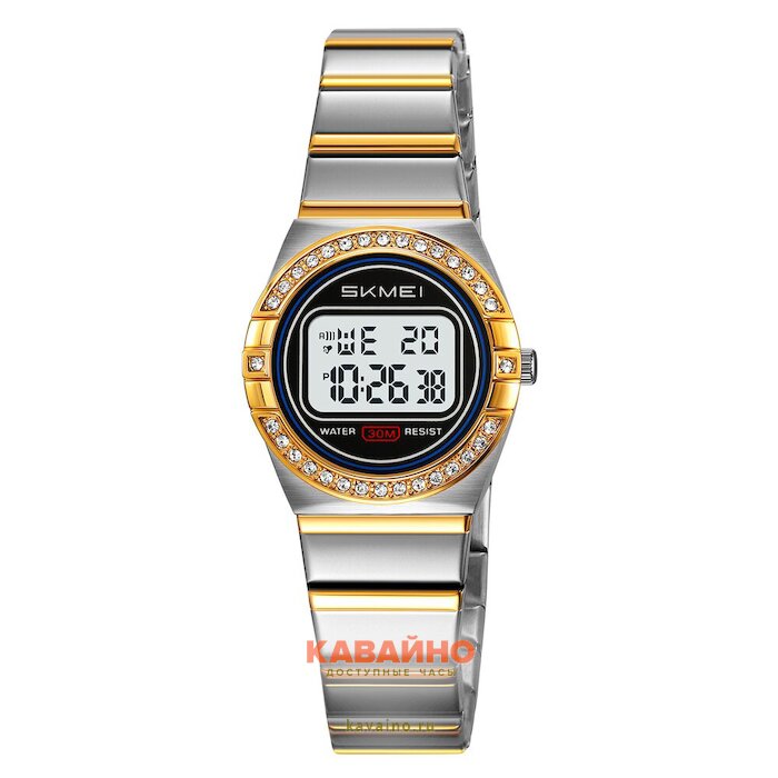 Skmei 2446TGD gold/silver купить в часовом интернет-магазине