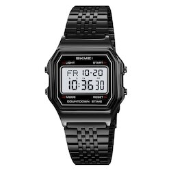 Skmei 2465SBBKWT black-white(seven bead)